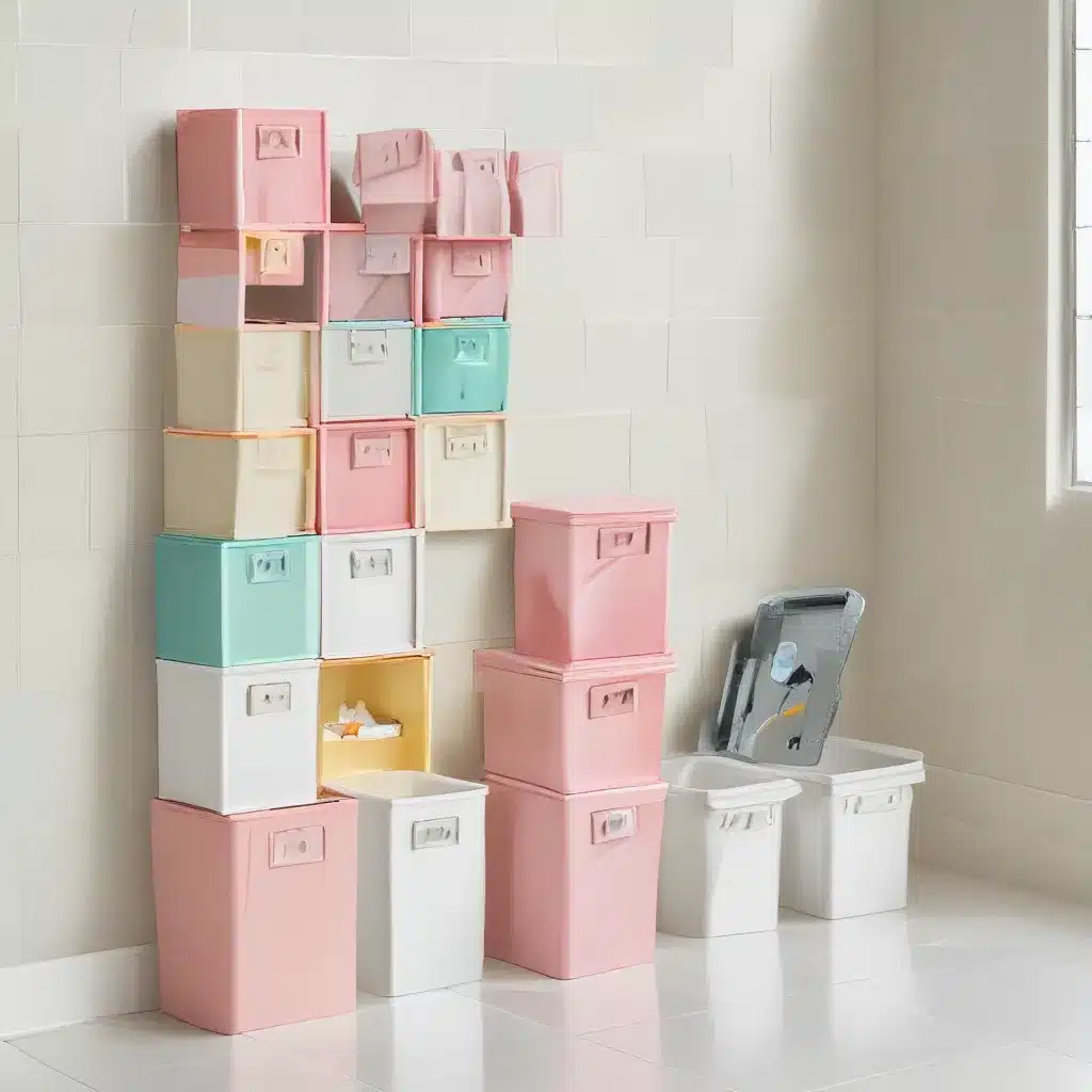 Win at Bathroom Tetris with Stackable BINS