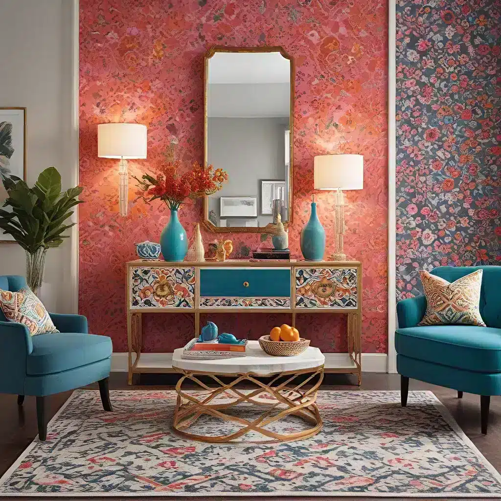 Accent Allure: Vibrant Pops of Color and Pattern