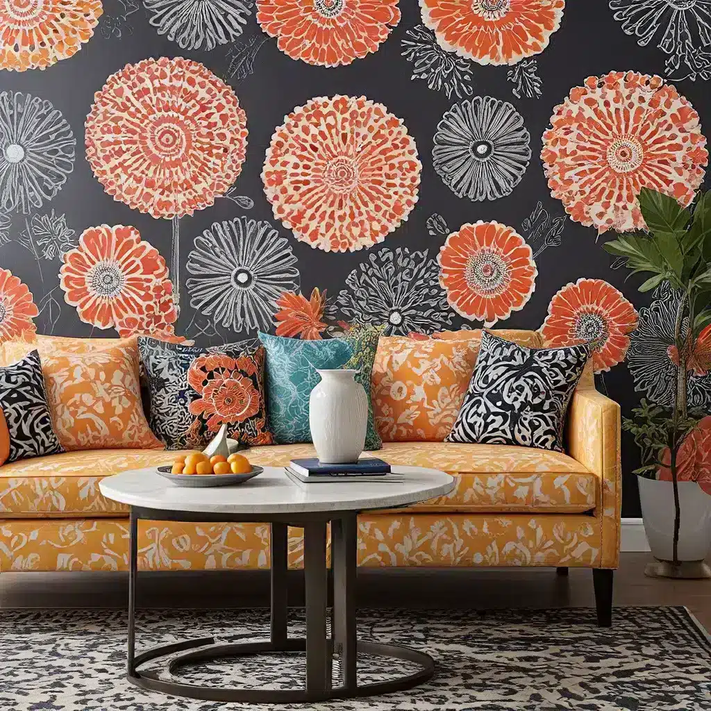 Accent with Allure: Captivating Patterns and Pops of Color