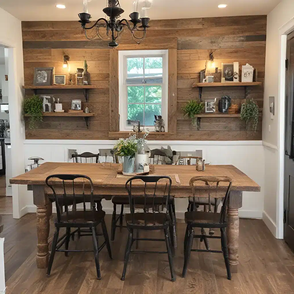 Add Farmhouse Style with Repurposed Wood Accents