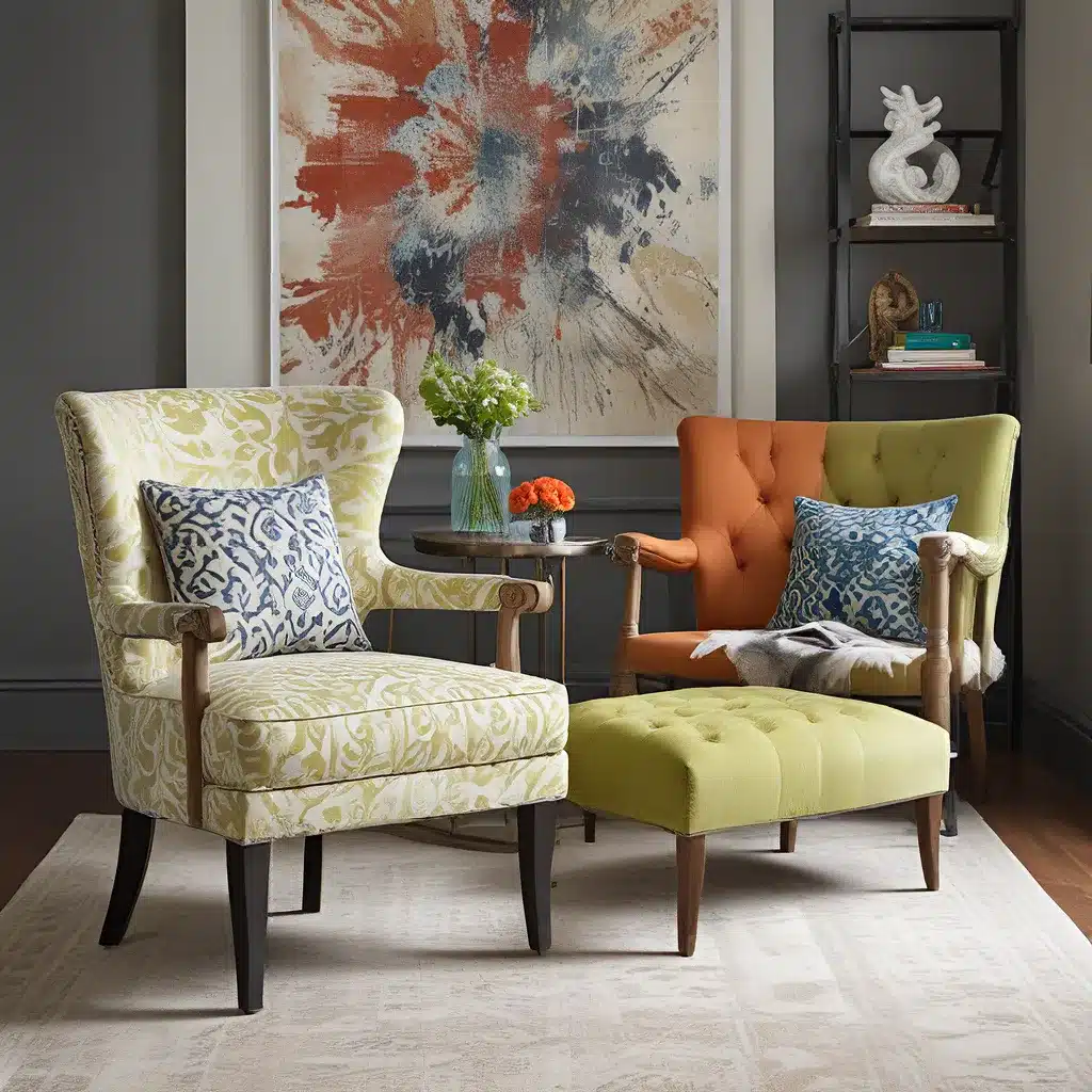 Add Personality with Eclectic Accent Chairs