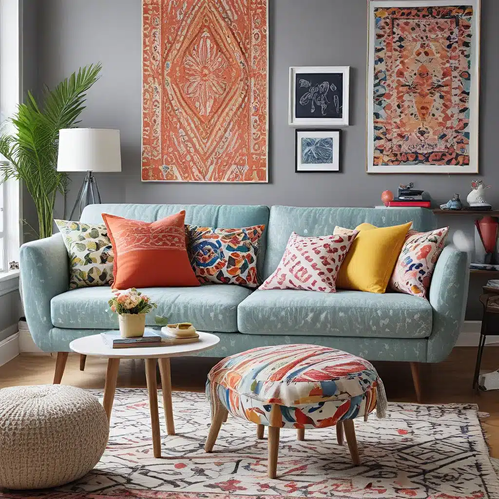 Add a Pop of Playful Pattern with Eclectic Textiles