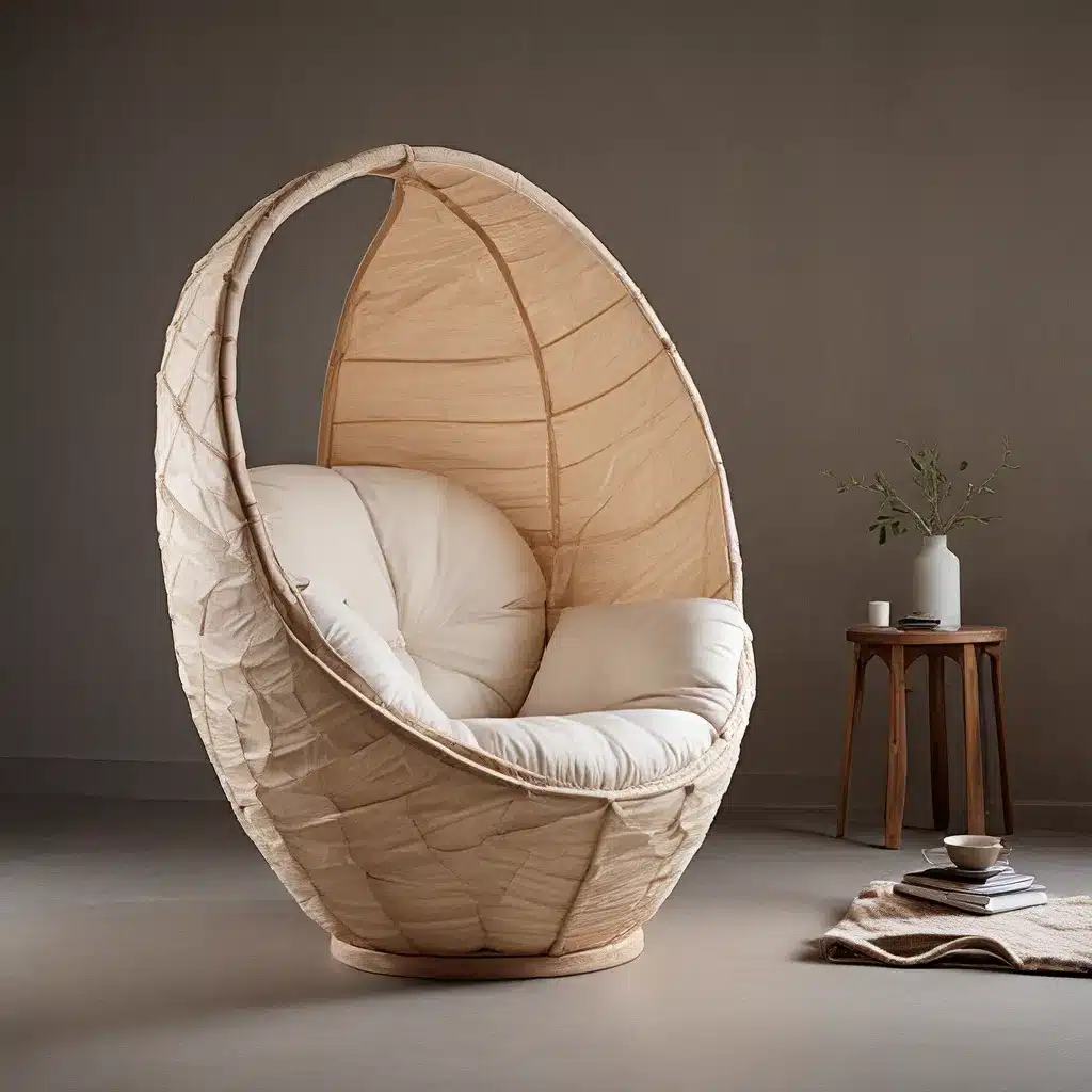 Armchair Cocoon: Envelop Yourself in Handcrafted Serenity