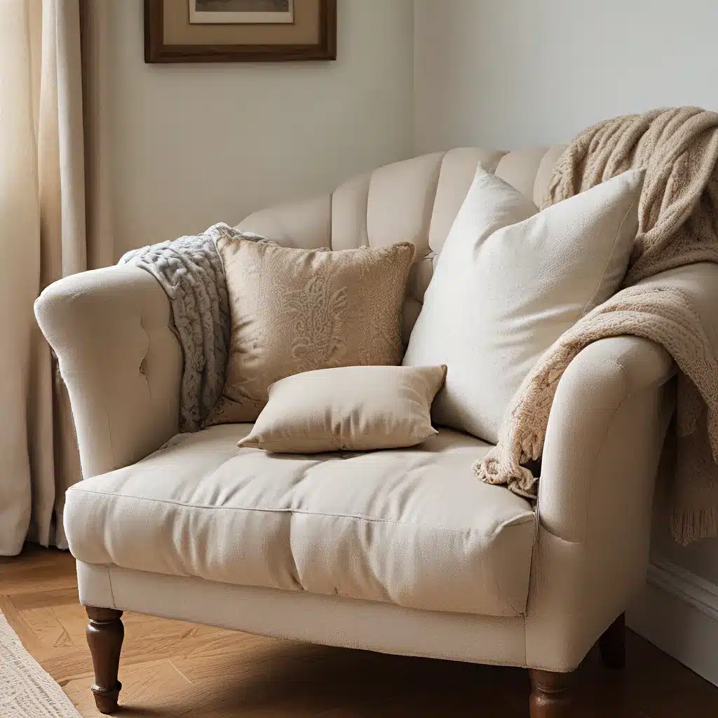 Armchair Coziness: Sink into Soothing, Handmade Comfort