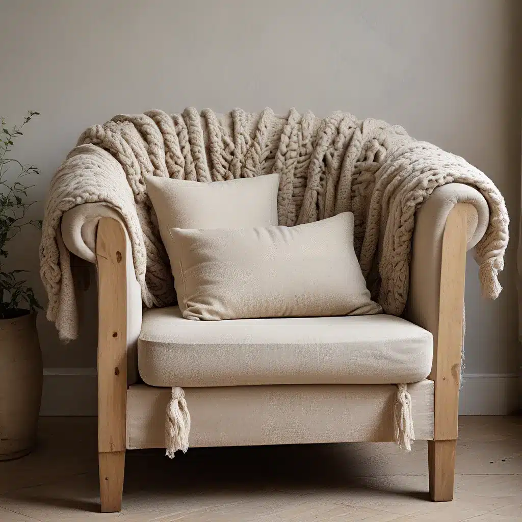 Armchair Coziness: Sink into Soothing, Handmade Style