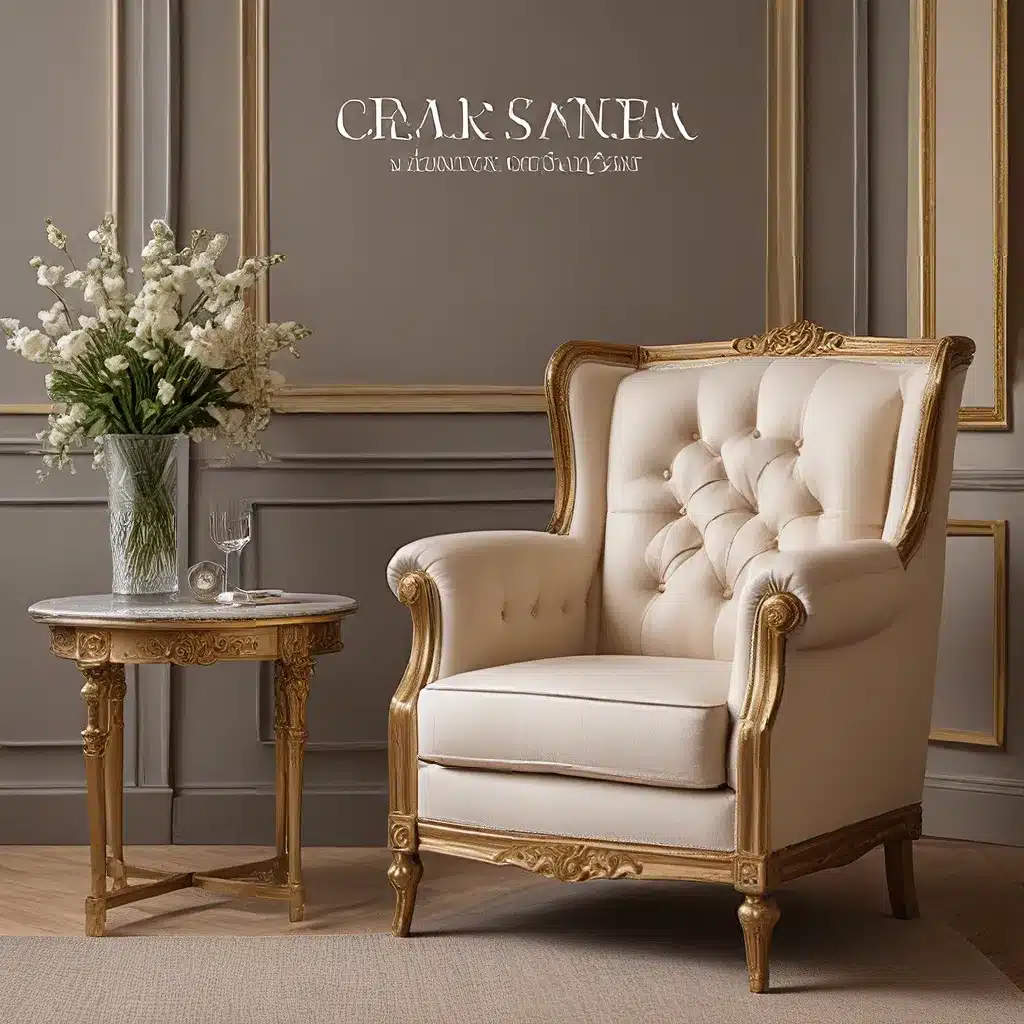 Armchair Elegance: Crafting Your Unique Seat of Luxury