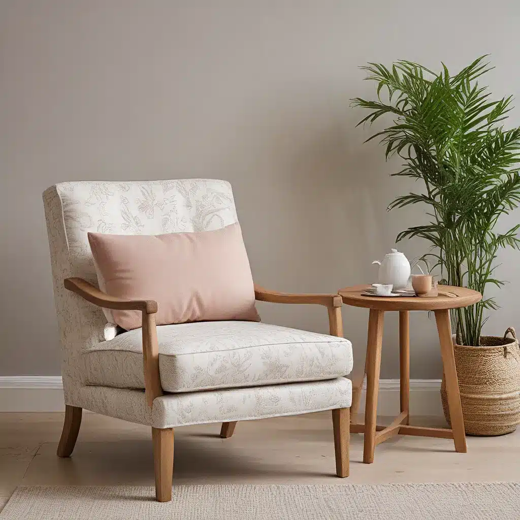 Armchair Harmony: Unwind in Handmade Tranquility