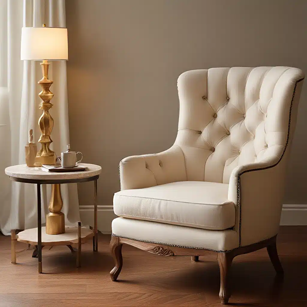 Armchair Rejuvenation: Recharge in Handcrafted Luxury