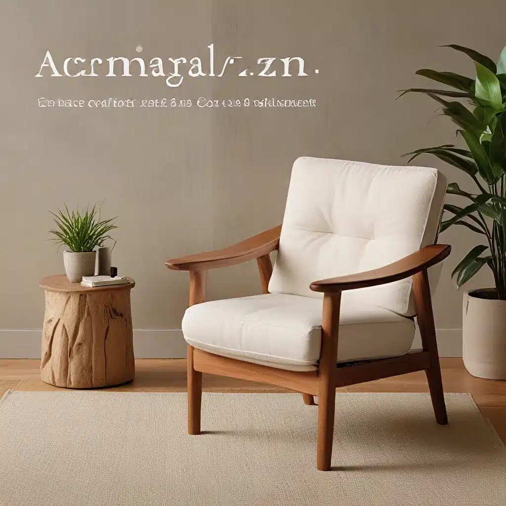 Armchair Zen: Embrace Custom-Crafted Calm and Contentment