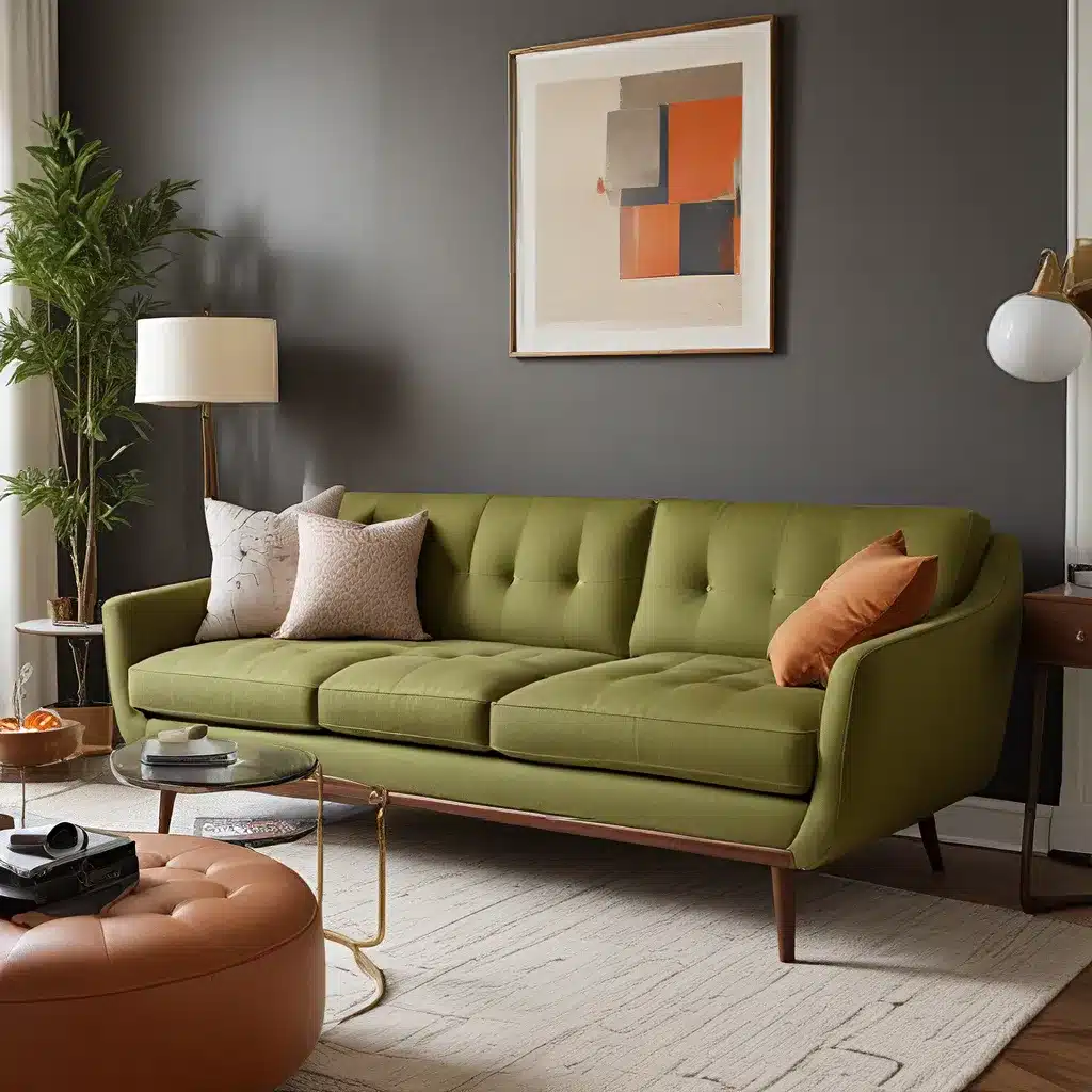 Attain Boutique Hotel Style with Sleek Mid-Century-Inspired Sofas