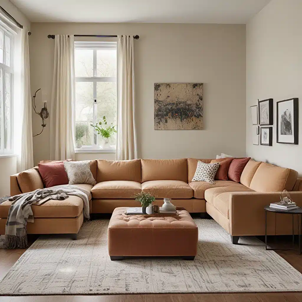 Big Impact In Small Spaces: Custom Sectional Sofas