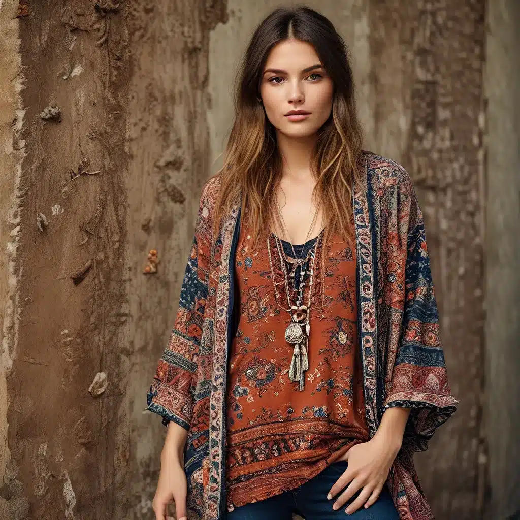 Bohemian Brilliance: Free-Spirited Pattern Mixing and Layering