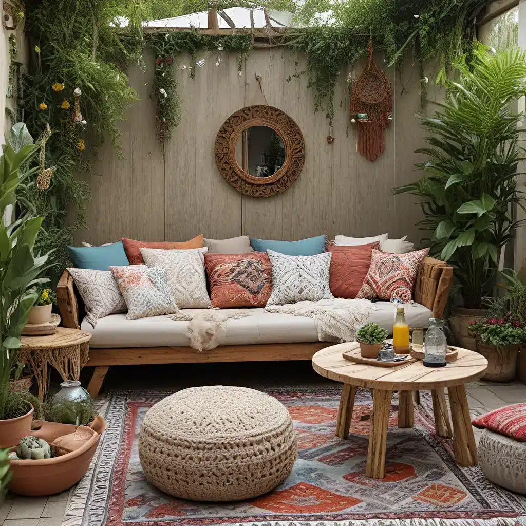 Bohemian Chic – Eclectic Outdoor Style on a Budget