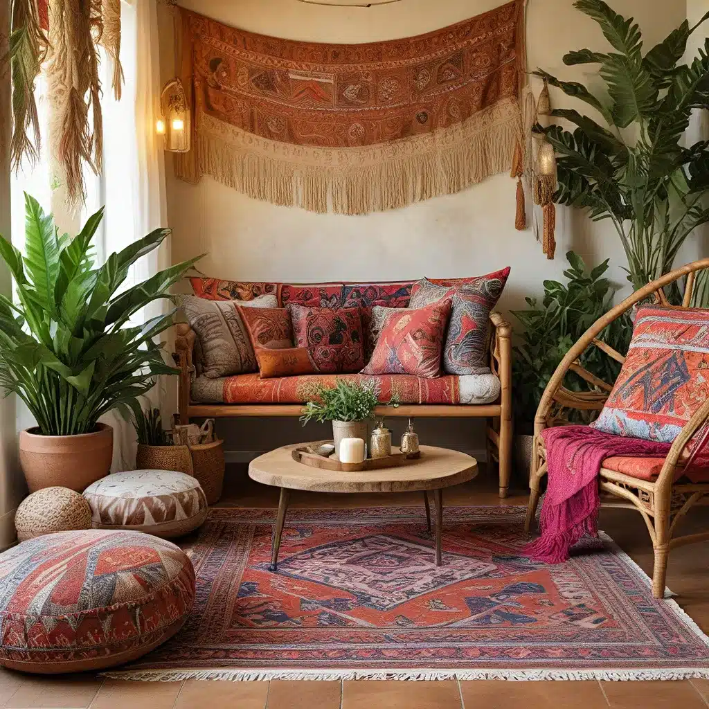 Boho-Chic Bohemia: Eclectic Touches for a Relaxed Ambiance