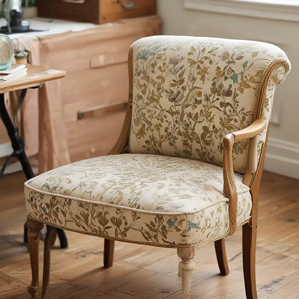 Breathe New Life Into Vintage Finds with DIY Reupholstery