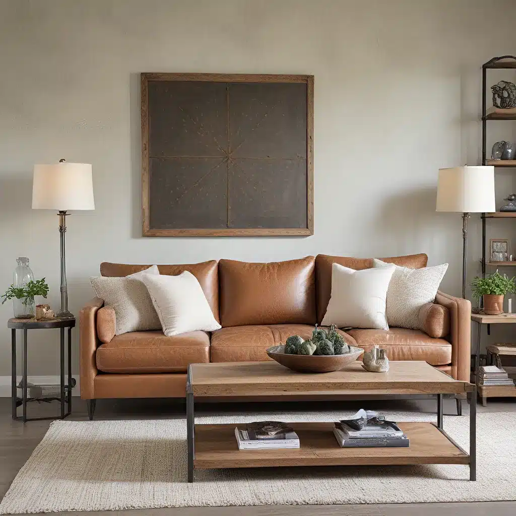 Bridging the Gap: Blending Rustic and Modern Sofa Elements