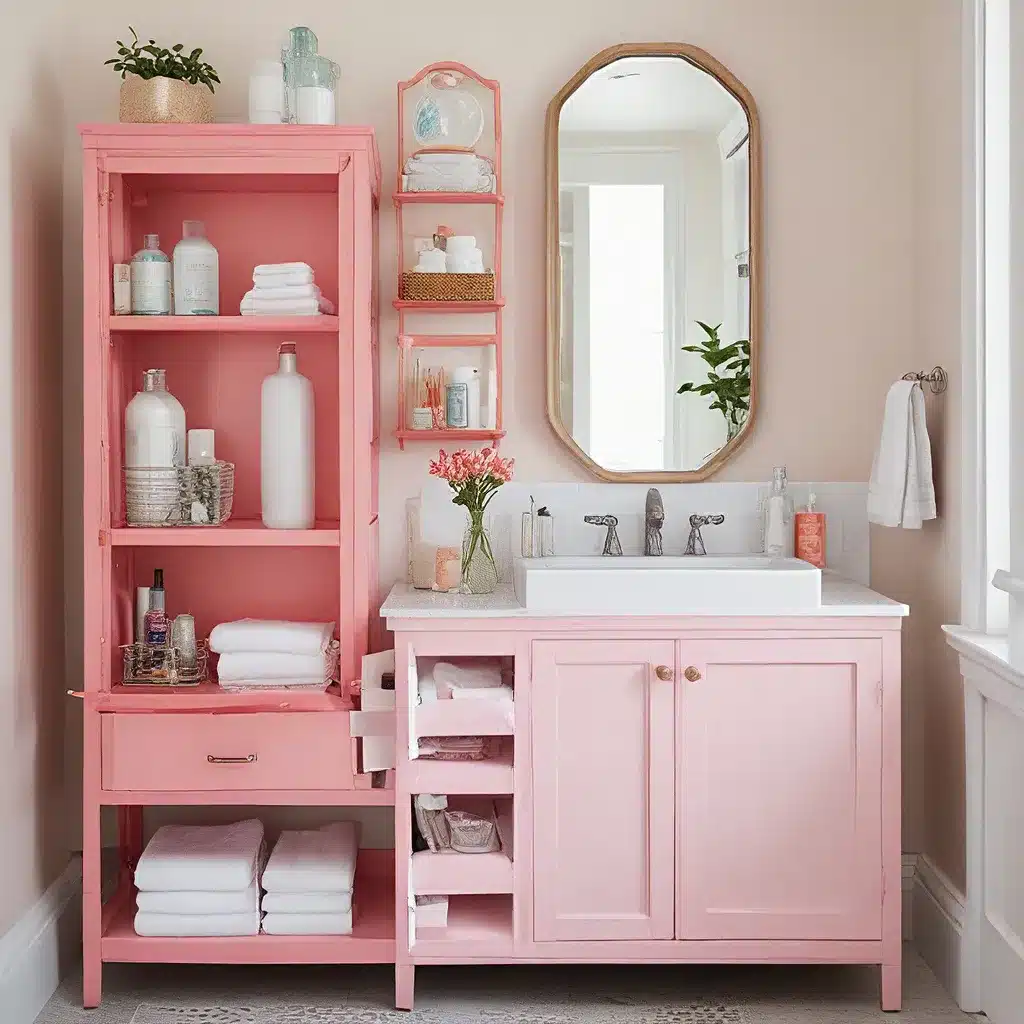 Bring Life to Your Bathroom with Vibrant Storage Pieces