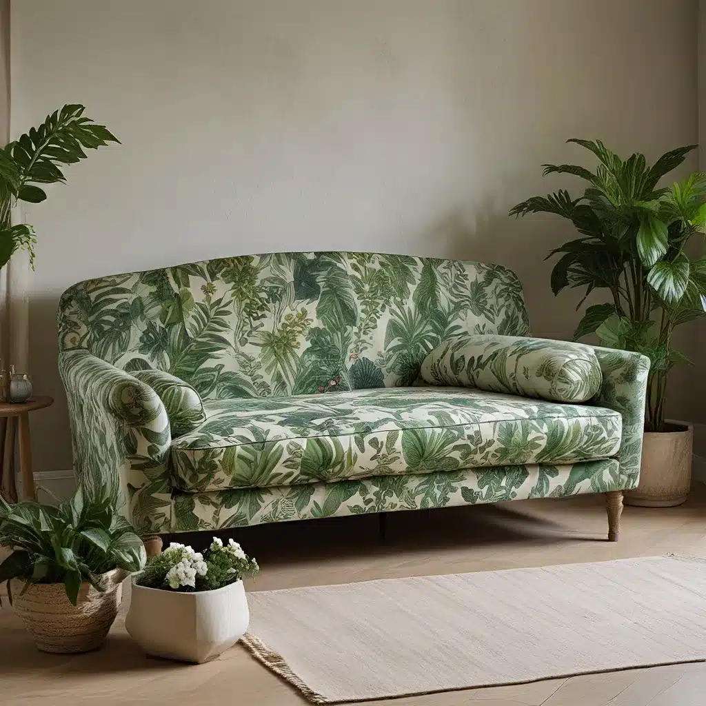 Bring Nature Indoors with Botanical Bedroom Sofas