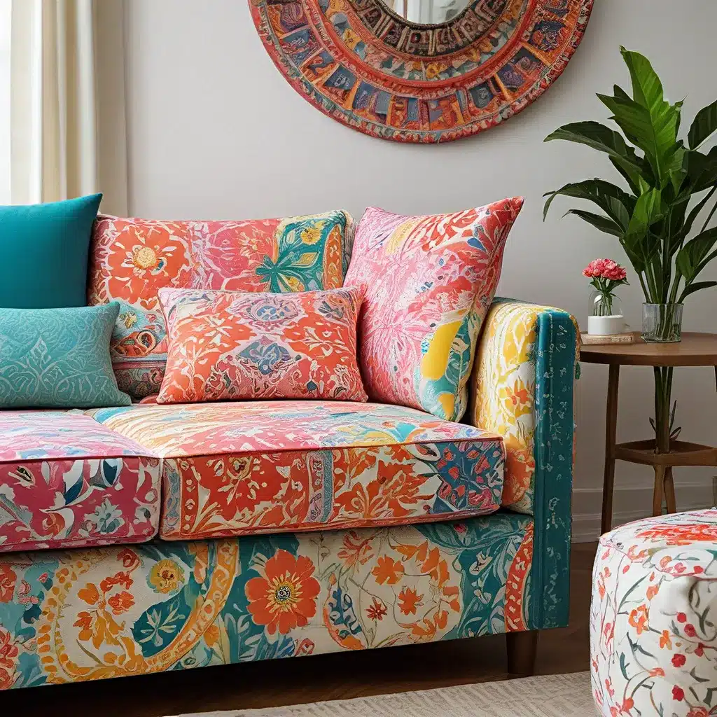 Bring Your Sofa to Life with Vibrant DIY Patterns