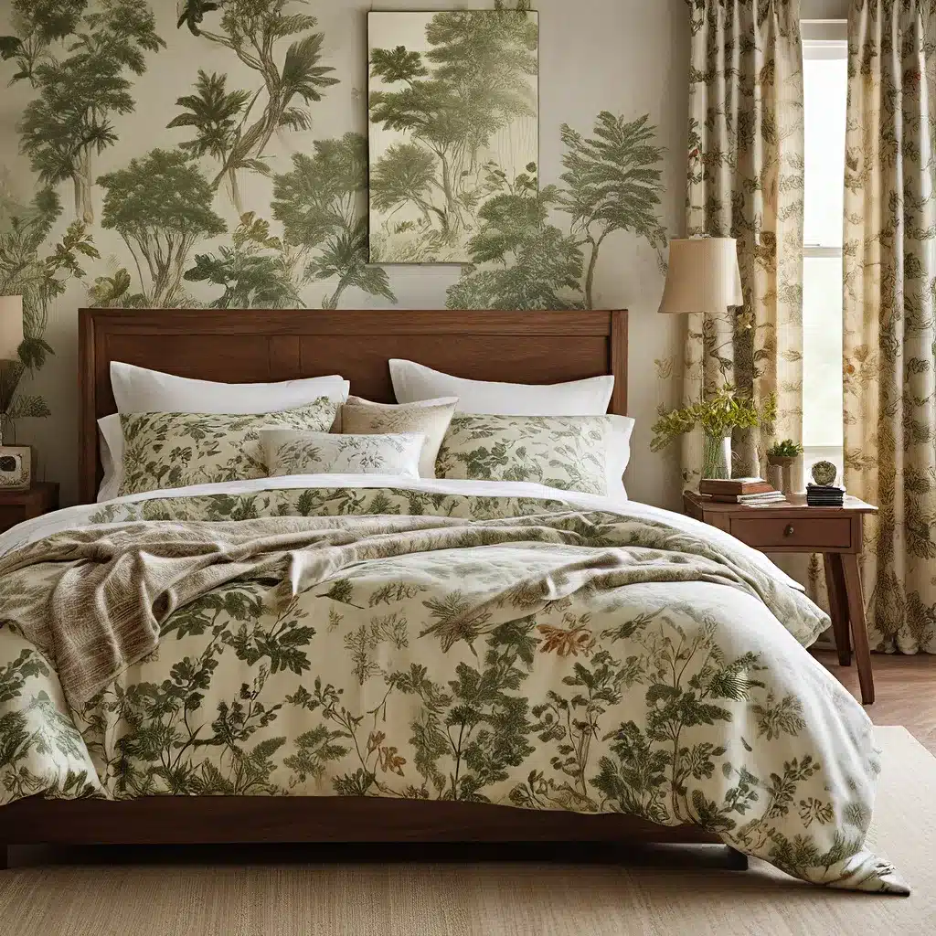 Bring the Outdoors In with Nature-Inspired Bedroom Fabrics