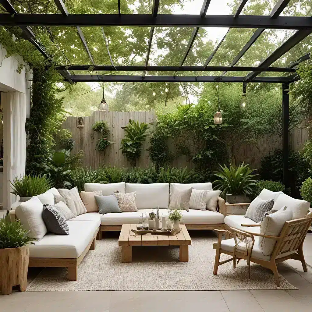 Bringing the Indoors Out: Outdoor Rooms and Lounge Areas