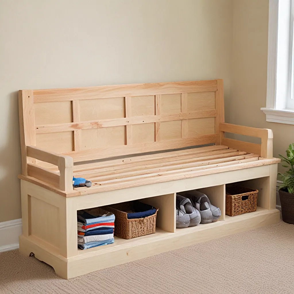 Build a Storage Bench for Extra Seating and Storage