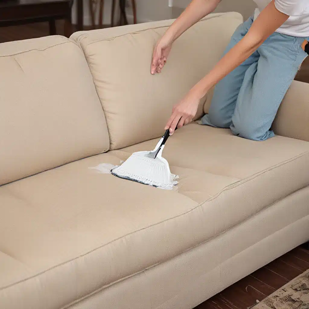 Cleaning Hard-to-Reach Areas on Your Custom Sofa