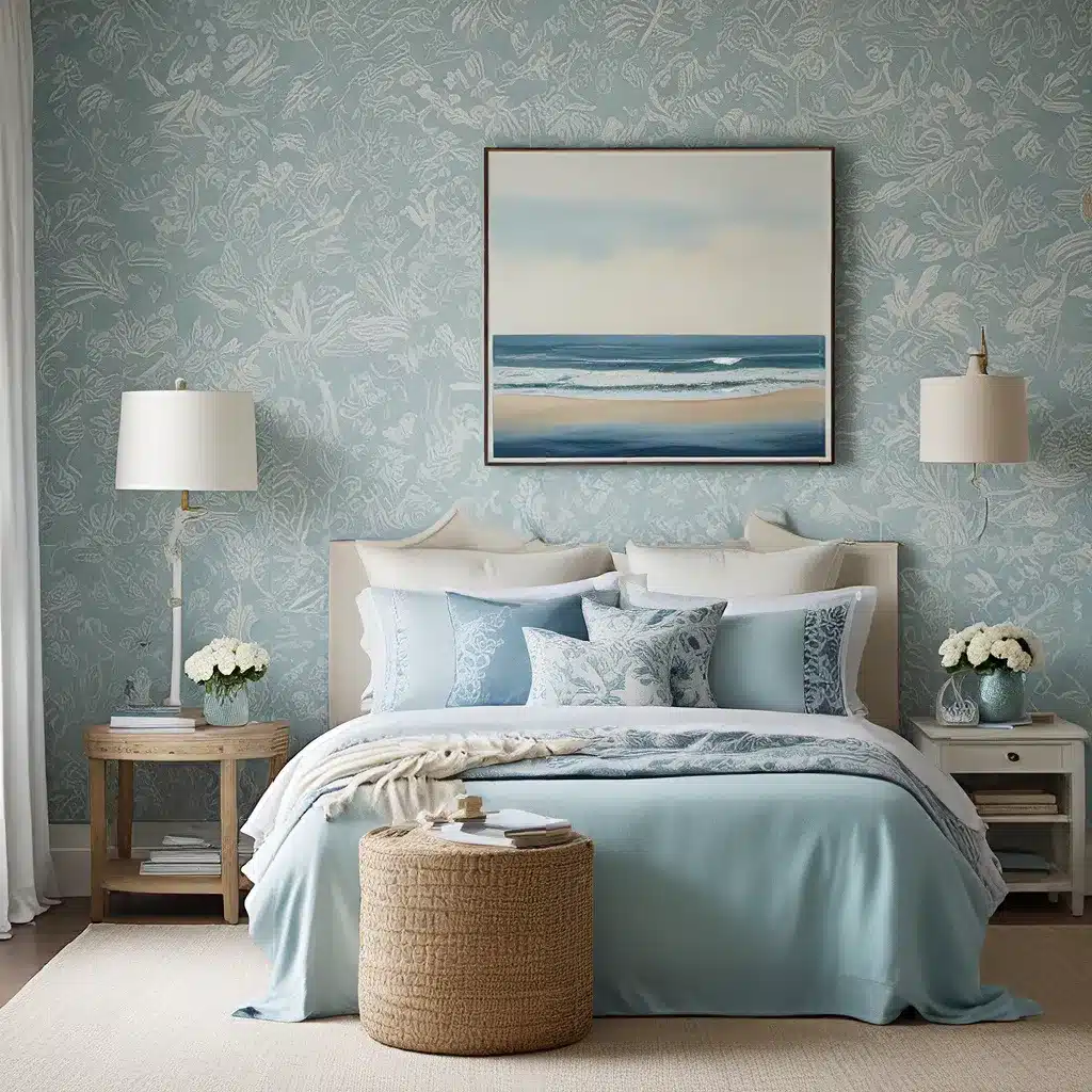 Coastal Calm: Oceanic Hues and Motifs