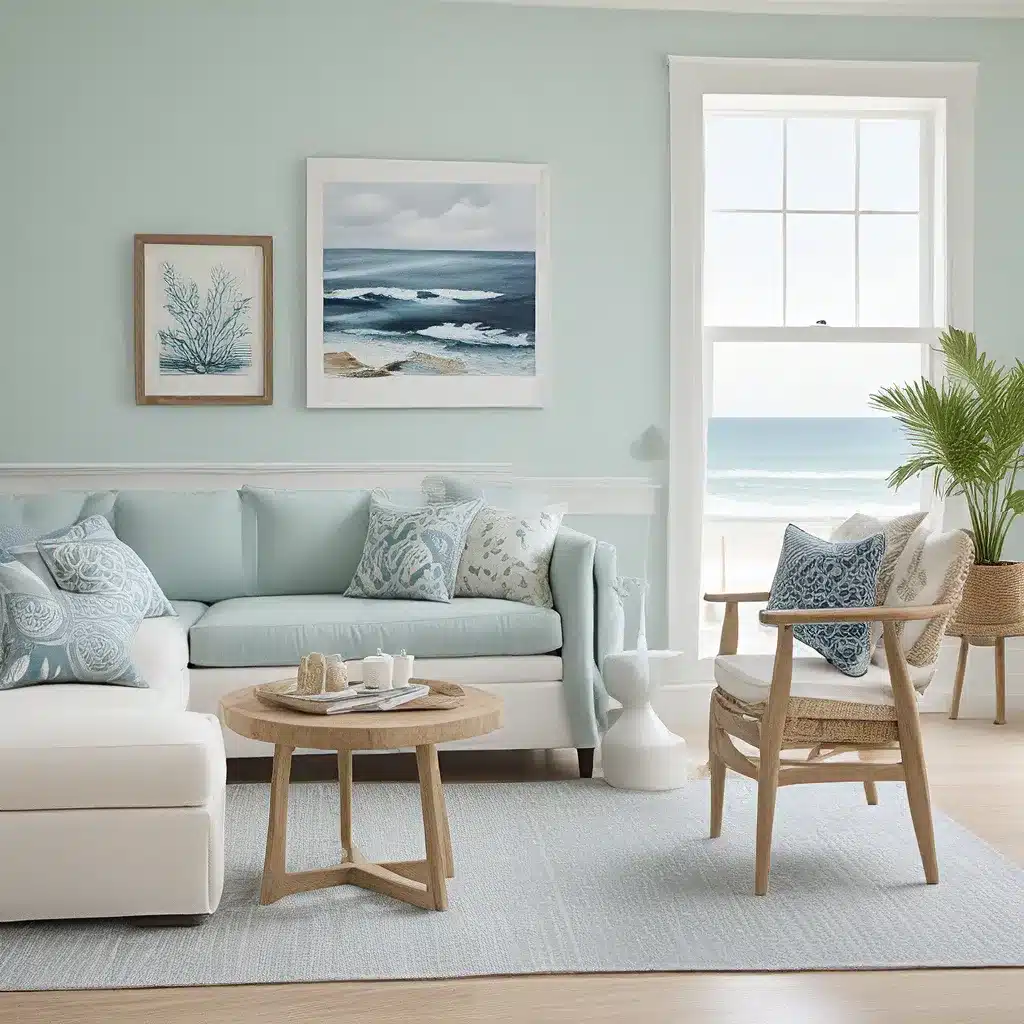 Coastal Calm: Soothing Oceanic Hues and Motifs