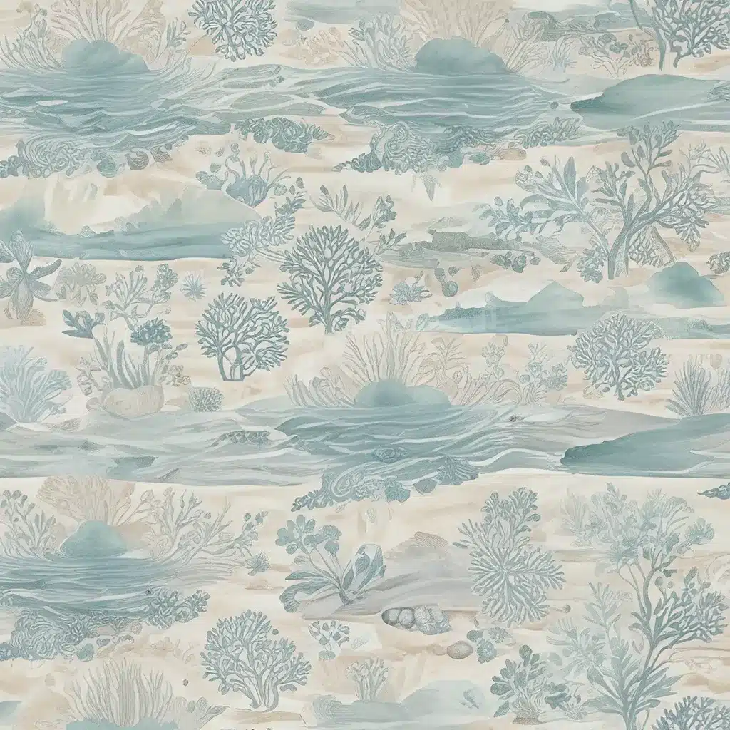 Coastal Calm: Soothing Oceanic Hues and Motifs for Relaxation