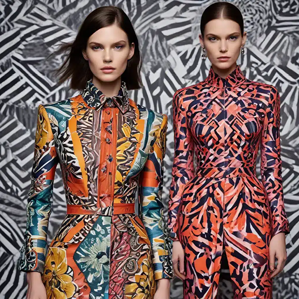 Color Clash Couture: Daring Pattern Pairings