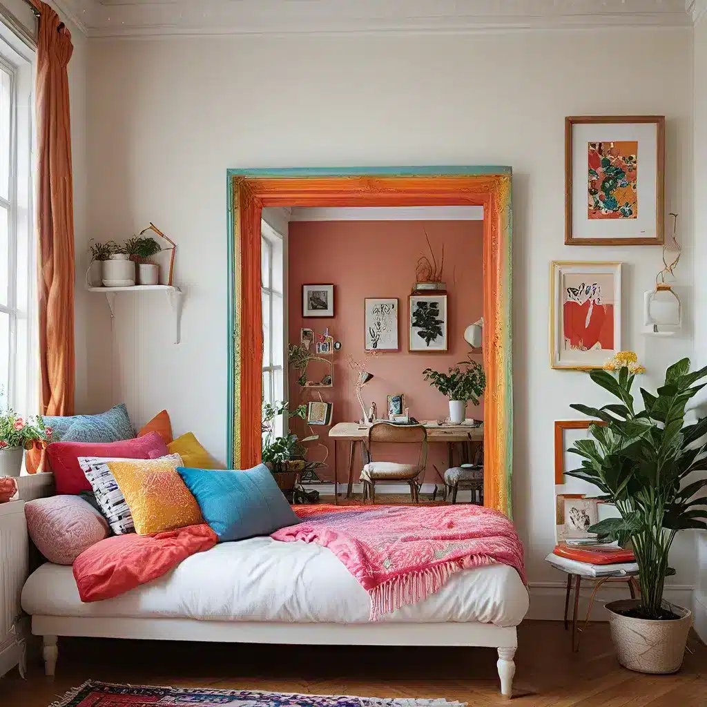 Colorful Living Within A Little Frame