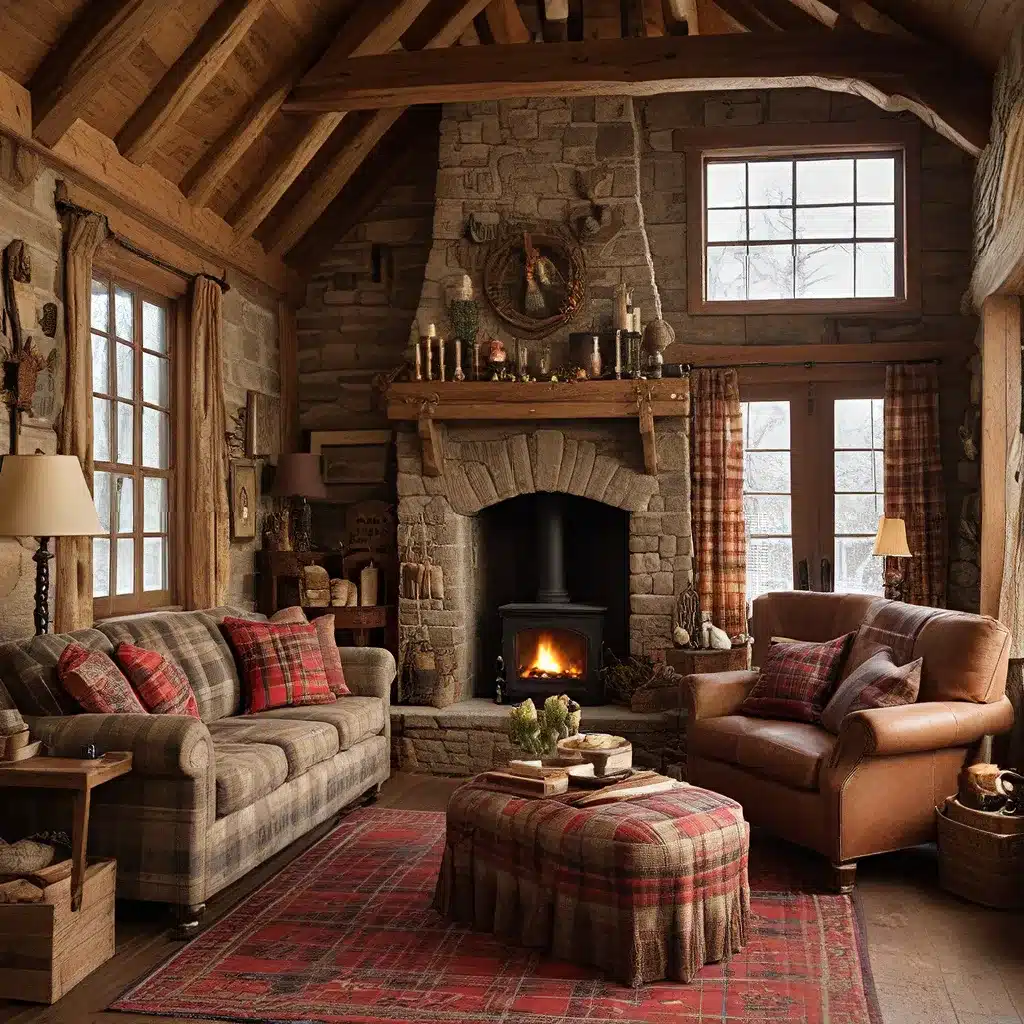 Cozy Cabin Chic: Plaid and Rustic Touches for Wintertime