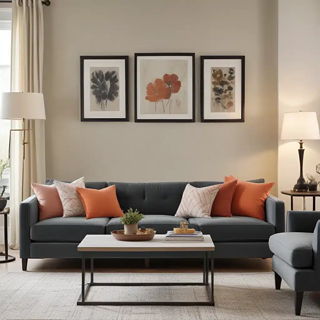 Cozy Contrasts: Pairing Sofa Hues with Accent Pieces