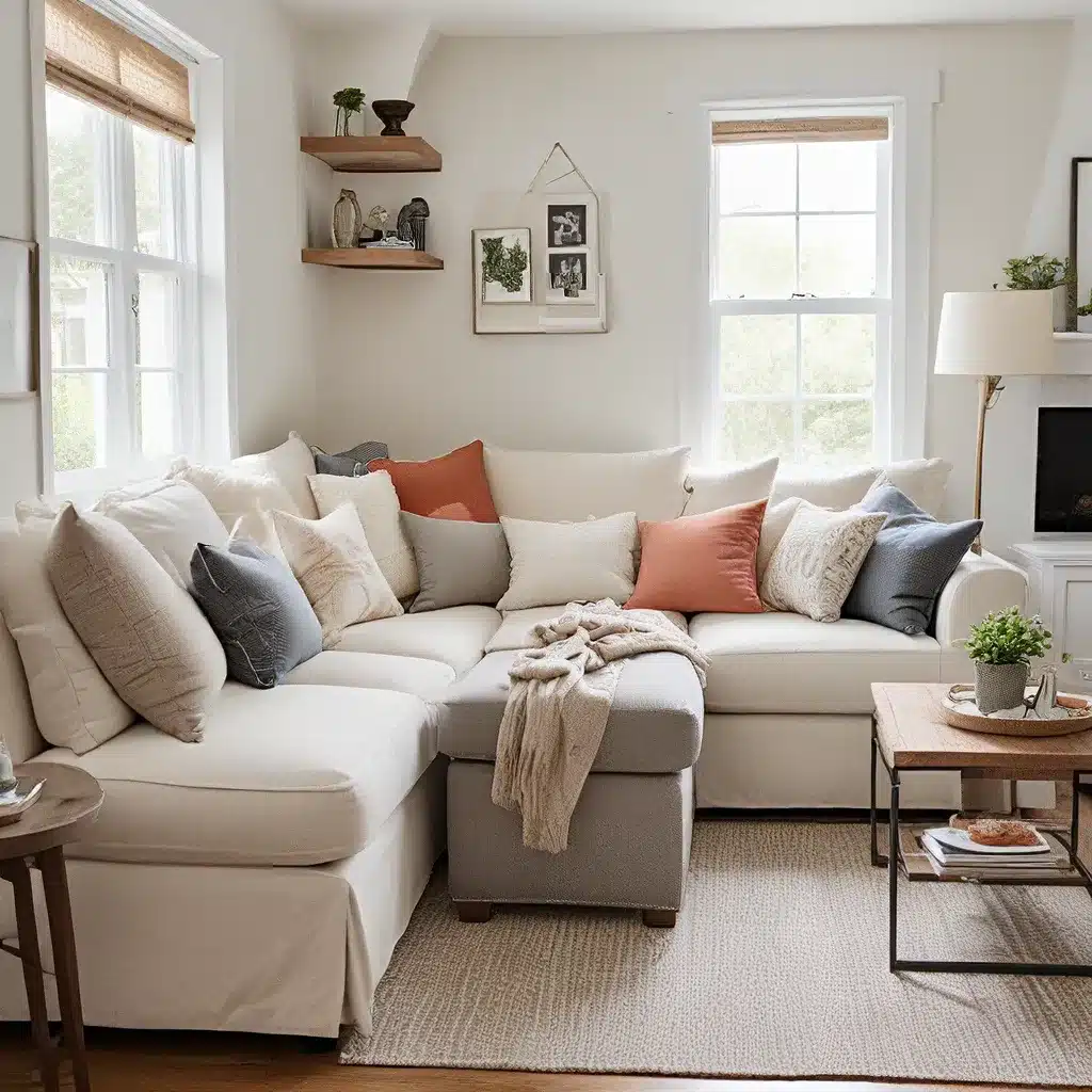 Cozy Corner: Create a U-Shaped Sofa Nook