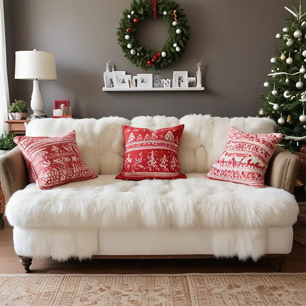 Cozy Up This Winter with Festive DIY Sofa Updates