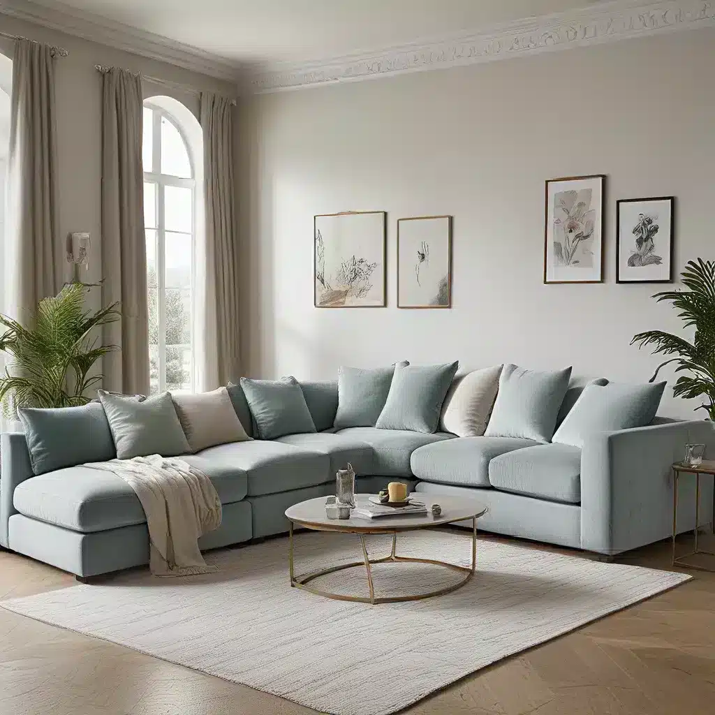 Cozy Up in Plush Paradise with Our Corner Sofas