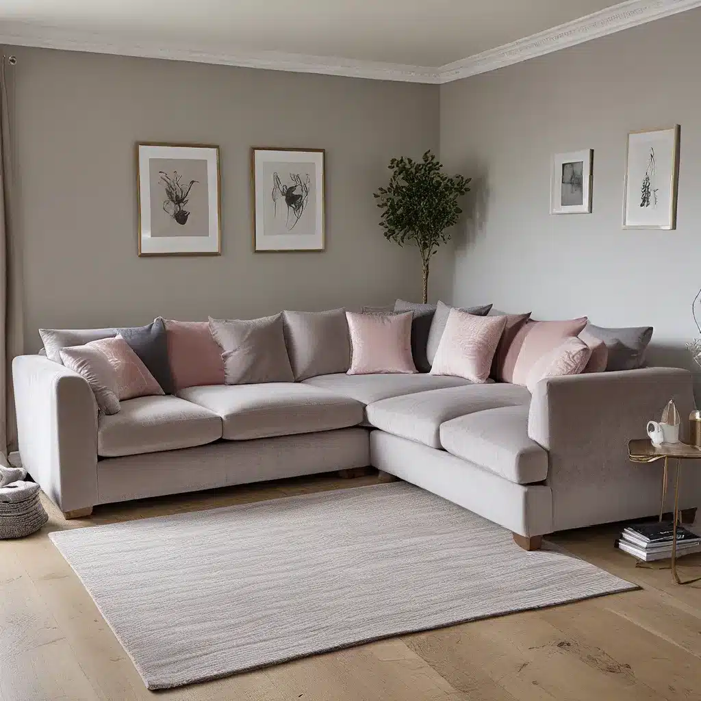 Cozy Up in Plush Perfection with Our Corner Sofa Designs