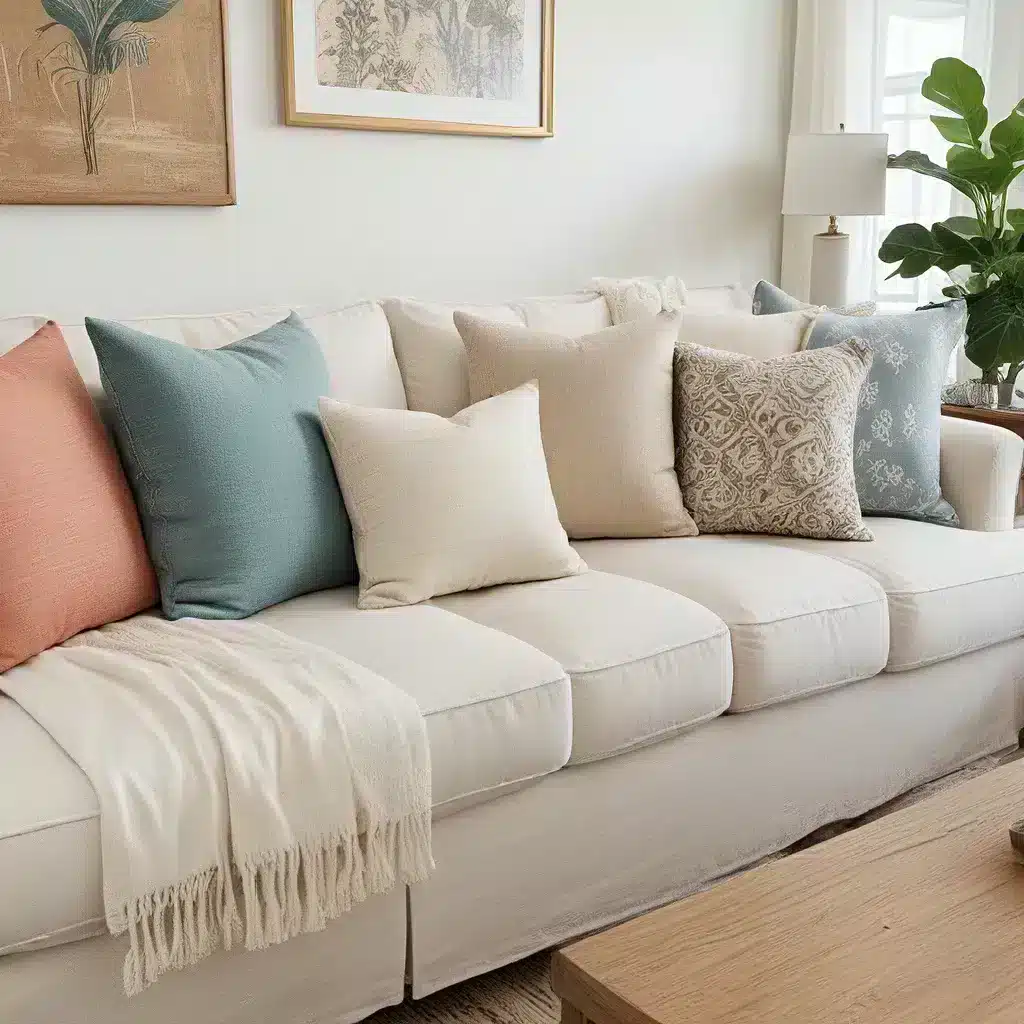 Crafting Cohesion: Coordinating Sofa Throws, Pillows, and Decor