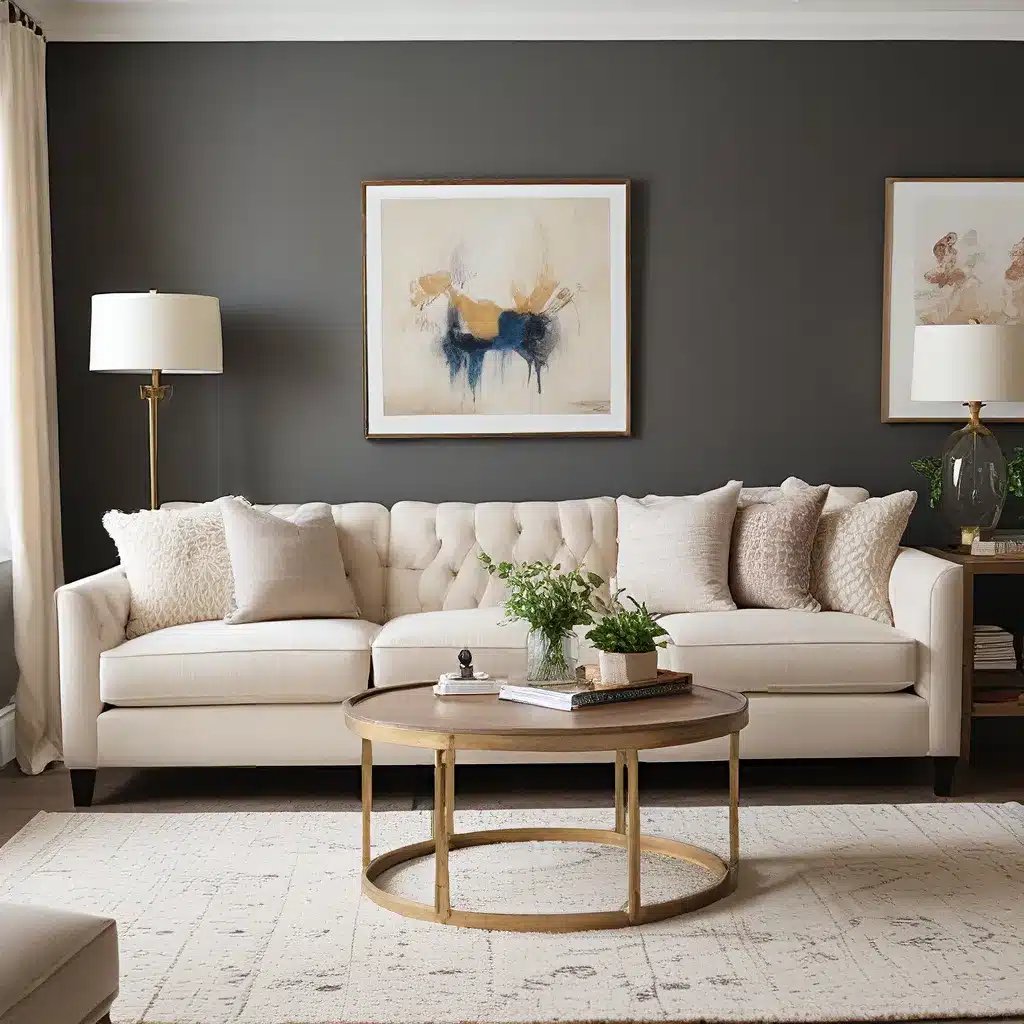 Creating a Cohesive Living Room with a Custom Sofa