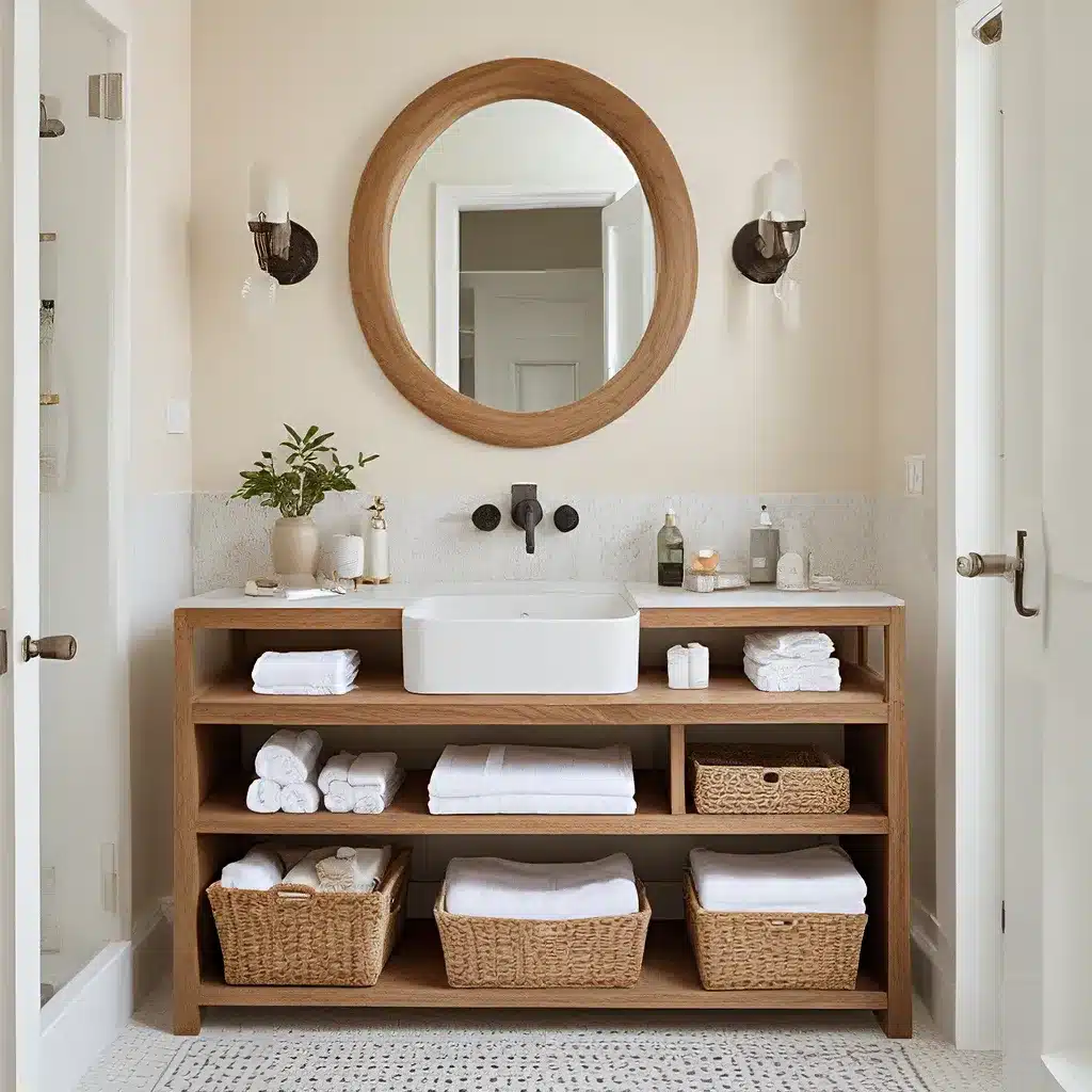 Curate a Spa-Like Feel with Chic Bathroom Storage