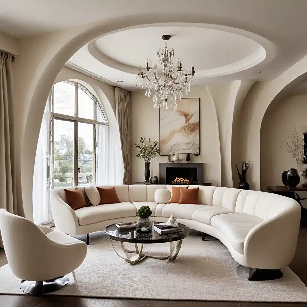 Curvaceous Shapes Bring Elegance to Modern Interiors