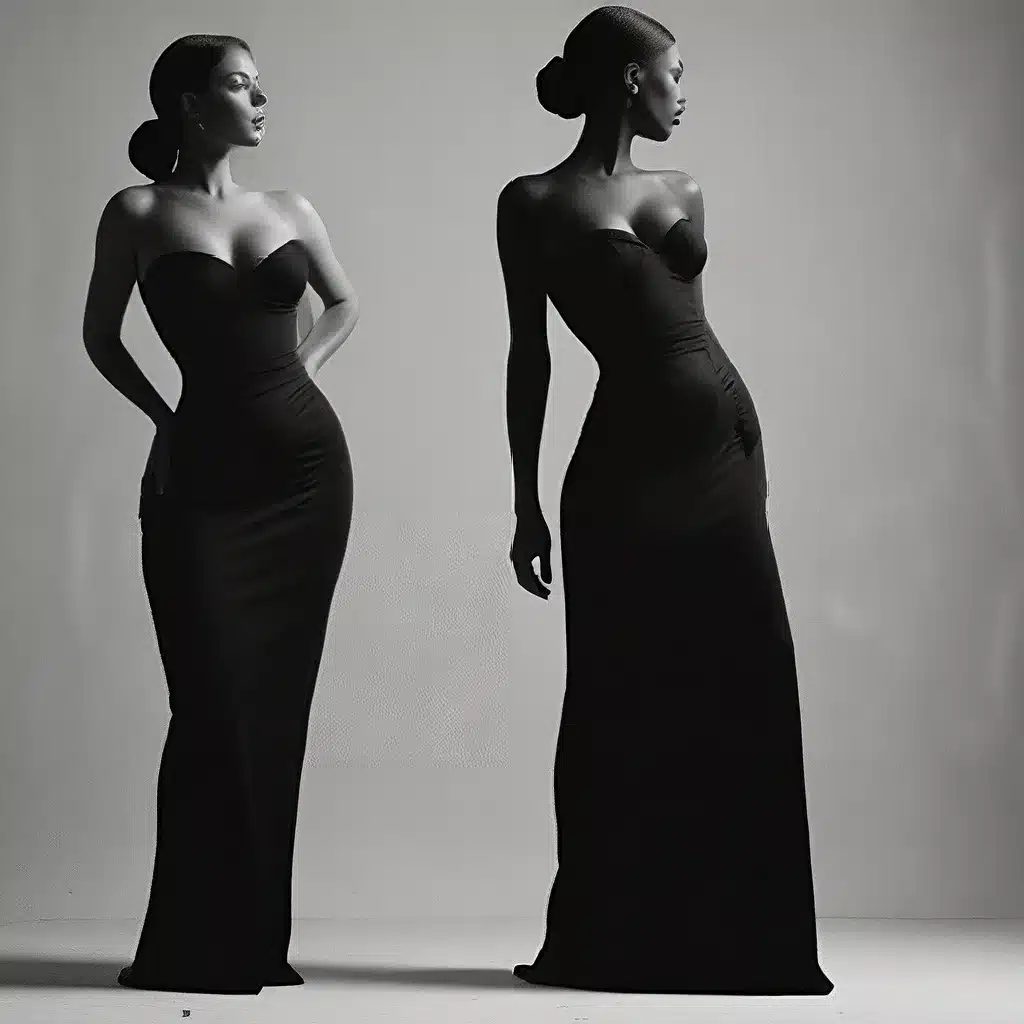 Curvaceous Silhouettes Stand Out