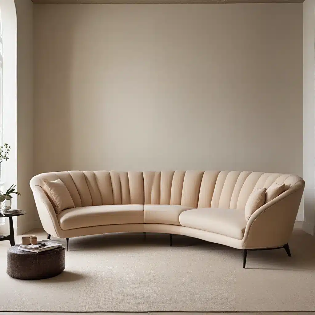 Curve Appeal: Embracing Sculptural Sofa Silhouettes