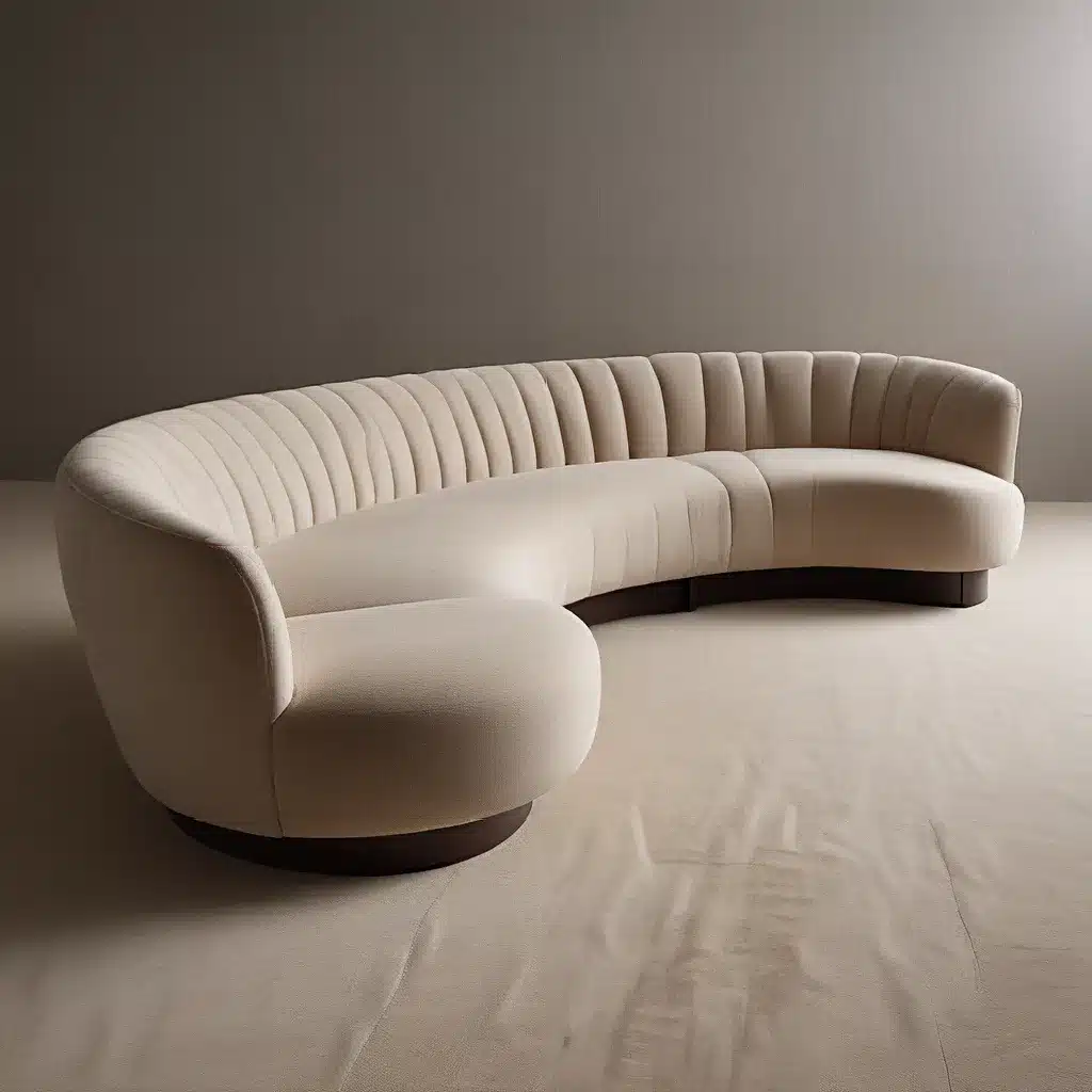 Curve Appeal: Sensuous, Sculptural Sofa Silhouettes