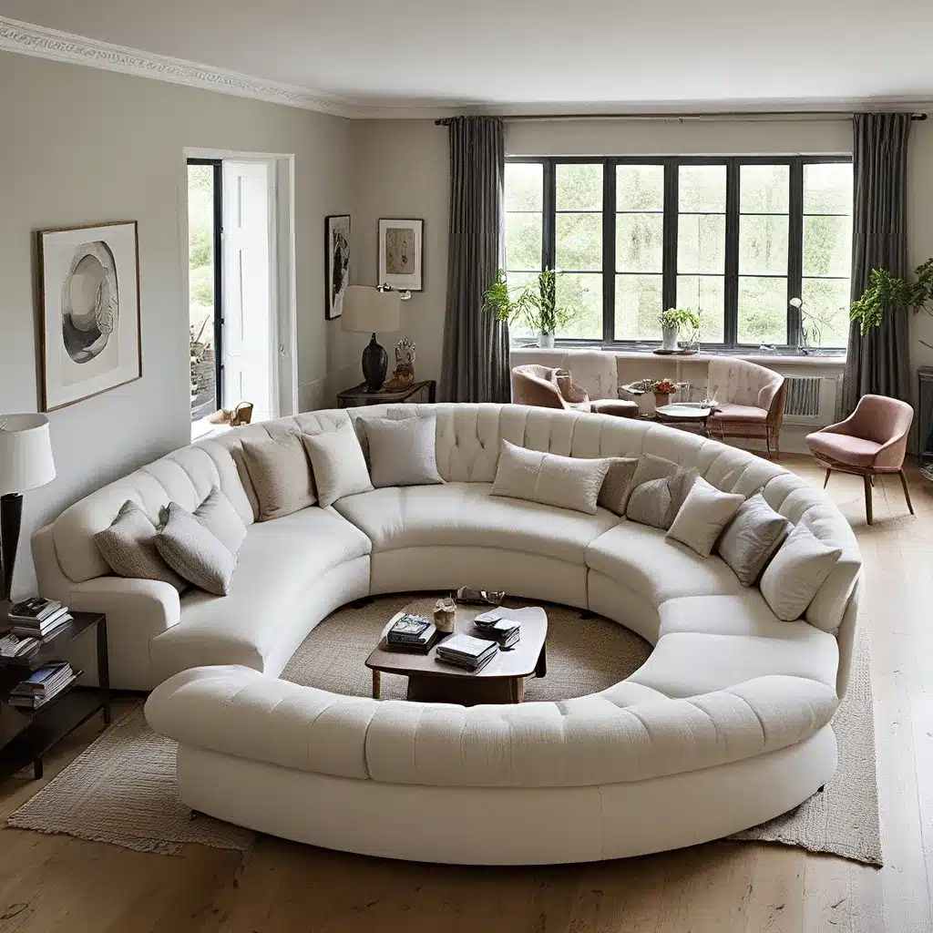 Curve Appeal: The Stylish U-Shaped Sofa