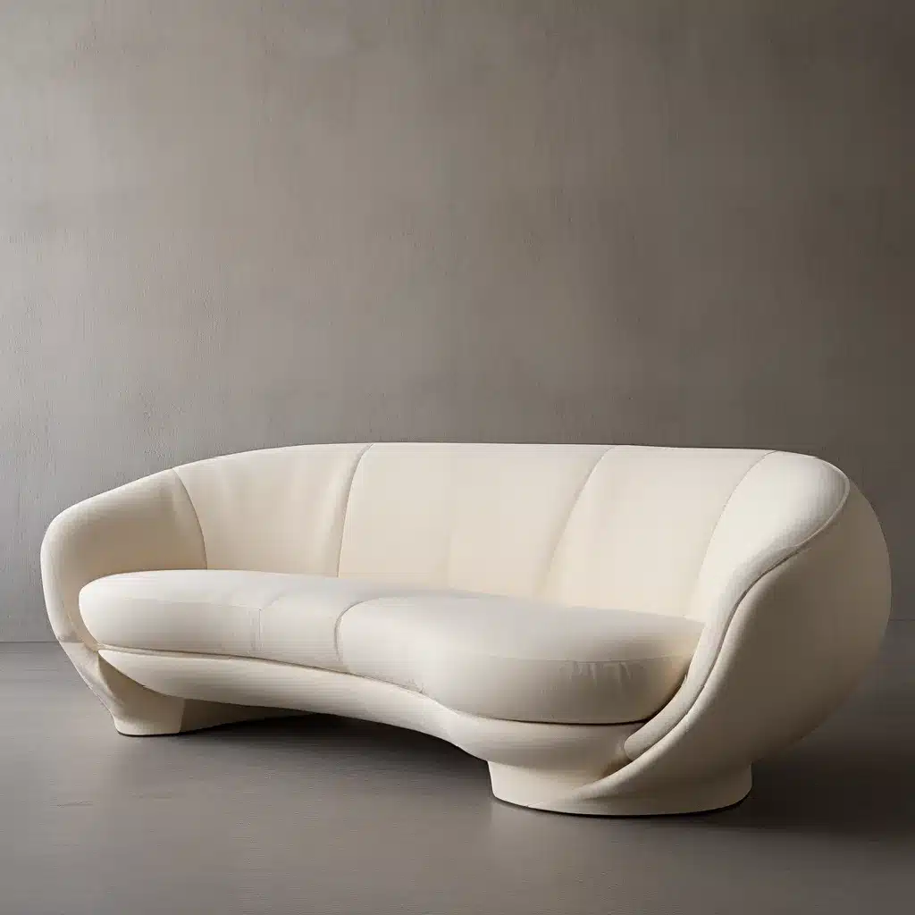 Curvilinear Comfort: Sculptural Sofa Shapes and Forms