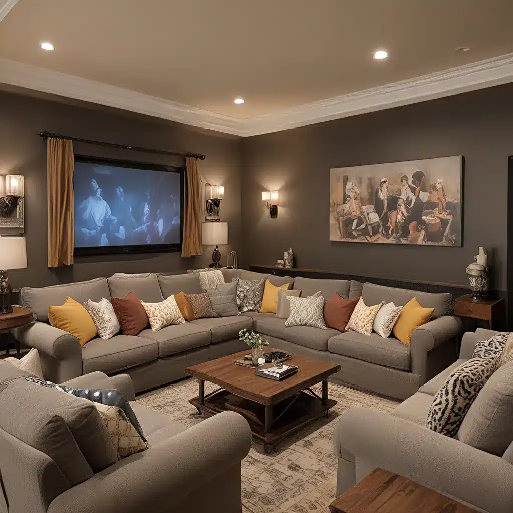 Custom Couches for Cozy Family Movie Nights