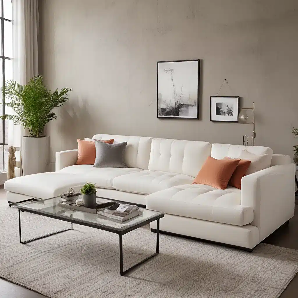 Custom Options Create One-of-a-Kind Modern Sofa Style