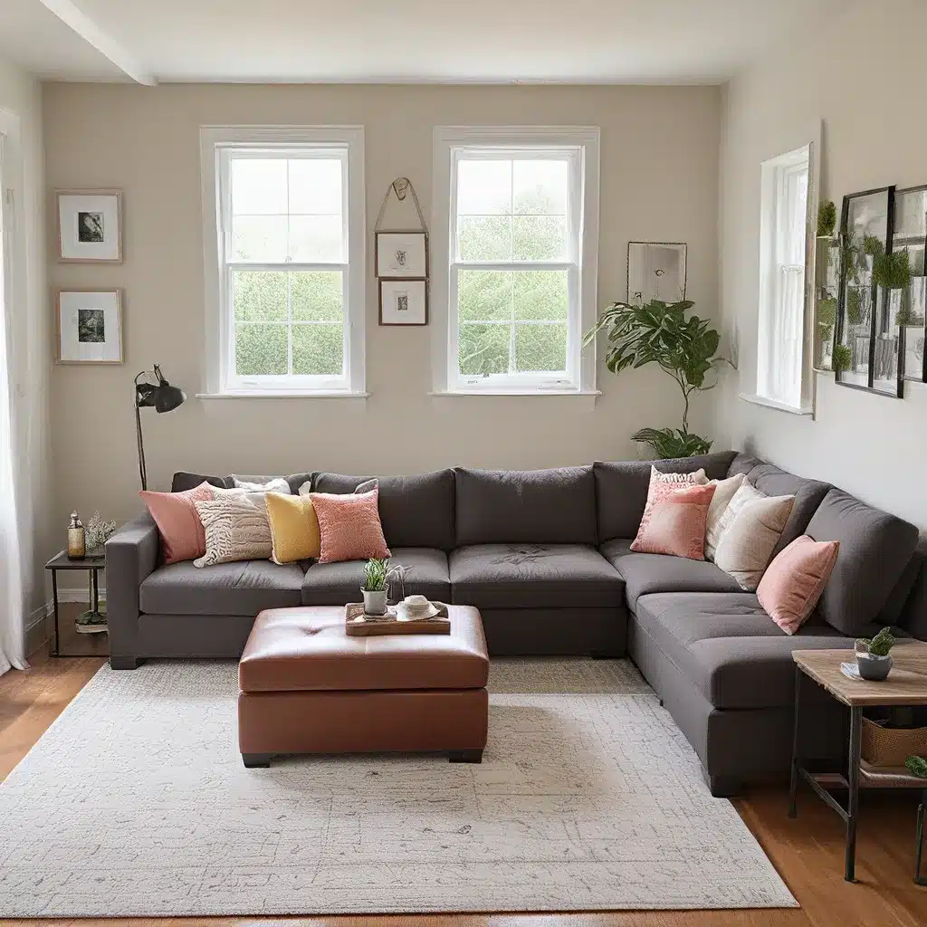 Custom Sectional Tricks For Small Spaces